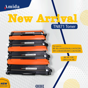 Amida Toner TN881 TN871 TN861 TN851 TN810 Compatible para Brother <span class=keywords><strong>HL</strong></span> <span class=keywords><strong>L9430CDN</strong></span> L9470CDN MFC L9670CDN Cartucho de tóner de color de impresora - Product Image 2