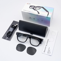 Gafas Inteligentes SANVNET E06S 2026 con Cámara de 13MP, Llamadas Inalámbricas por BT, Grabación de Video, ChatGPT, Gafas de Sol Inteligentes con IA