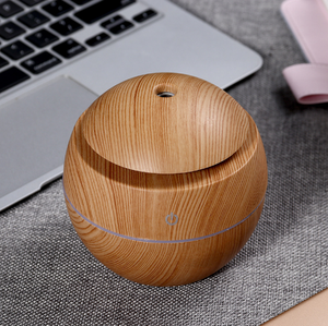 Humidificador difusor de Aroma de aire eléctrico madera ultrasónico 130ML humidificador de aire aceite esencial aromaterapia fabricante de niebla fría para el hogar - Product Image 3