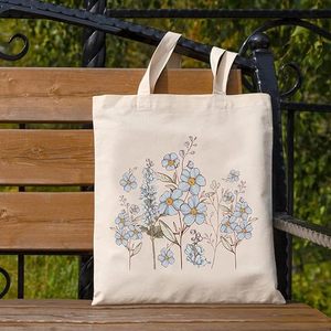 Wholesale <b>Large</b> <b>Canvas</b> Tote <b>Bag</b> with Custom Printed Logo Free Sample-Zipper and Pocket for Convenient Shopping - Product Image 3