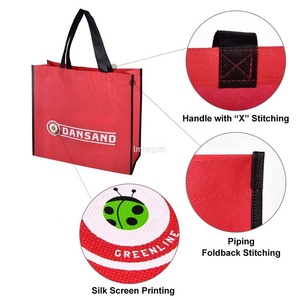 ถุงช้อปปิ้งพลาสติกไม่ทอ PP พิมพ์แบบกำหนดเองใช้ซ้ำได้ - Product Image 4