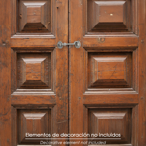 Loquets de porte multi-usages renforcés avec vis 100 mm en laiton nickelé mat - Product Image 5