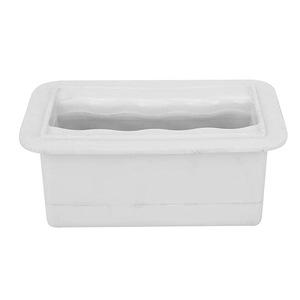 Caja con asa para tabla de paddle surf, accesorio portátil de plástico blanco para deportes acuáticos - Product Image 1