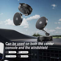Pengisi Daya Nirkabel Mobil 25W Lipat Magnetik, Pengisi Daya Ponsel Mobil dengan Gaya Magnet Kuat, Rotasi 360 Derajat untuk Dashboard & Kaca Depan