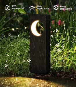 Lampu Taman Tenaga Surya Tahan Air IP65 untuk Luar Ruangan, Lampu Jalur Dekoratif Retro LED, Lampu Taman Tenaga Surya untuk Halaman dan Kebun - Product Image 2