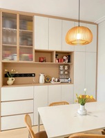 Buffet en bois moderne, meuble de rangement, meuble de salon, meuble de bar à café, meubles pour la maison