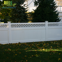 Cercas de PVC Blanco de Alta Calidad para Casas con Jardines y Césped, que Complementan Elegantemente las Vistas Rústicas del Campo