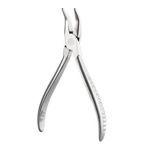 Pince de réglage pour plaquettes de nez de lunettes Mx, en acier inoxydable, à pointe incurvée, antidérapante, pour la réparation et l'ajustement des lunettes - Product Image 1