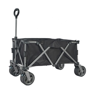 Hitree barato al aire libre jardín campamento carro playa carro plegable utilidad mano carros carro plegable al aire libre - Product Image 5