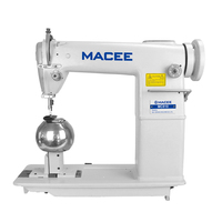 Machine à coudre à point noué MC 810 pour la fabrication de perruques, tête ronde, aiguille simple, pour tissus lourds