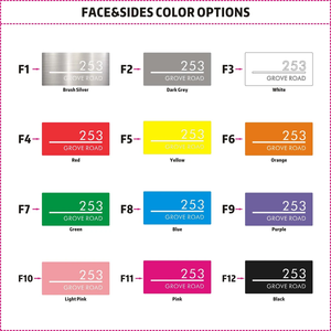 Custom Illuminated LED <strong>House</strong> Sign Address <strong>Plaque</strong> Back-lit <strong>House</strong> Number Custom Solar Backlit LED <strong>House</strong> Number Sign <strong>for</strong> <strong>Outside</strong> - Product Image 3