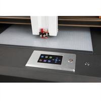 Skycut F6090 F4560 Krachtige 2000g Force Dubbelkop Flatbed Cutter Flatbed Snijplotter Met Camera Vacuüm Adsorptie