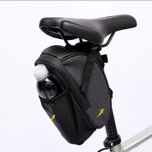 SINO 2024 nueva bolsa de sillín de bicicleta impermeable MTB <span class=keywords><strong>alforjas</strong></span> de bicicleta de <span class=keywords><strong>carretera</strong></span> bolsa de soporte de herramientas de bicicleta de rayas reflectantes accesorios MTB - Product Image 2
