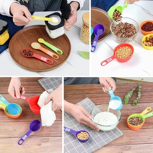 Multifunction Colorful Measuring Spoon Set Plastic Stackable Cups <b>Kitchen</b> <b>Gadgets</b> for Cooking & Baking - Product Image 3