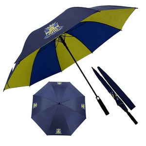 Parapluie Classique d'Affaires pour le Golf, Poignée en EVA, Logo Personnalisé, Portable, Moderne, Coupe-Vent, pour Jours de Pluie et Soleil, Voyage - Product Image 1