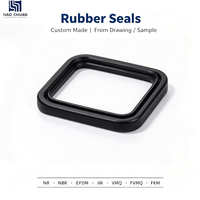 Joint en caoutchouc personnalisé -60 ℃   ~ 230 ℃   Joint d'étanchéité étanche en EPDM, NBR, silicone pour boîtier de machine, couvercle d'équipement fluide, pièce d'assemblage
