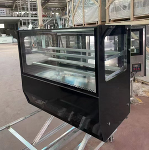 <span class=keywords><strong>Congelador</strong></span> de pasteles alimentado por electricidad, soporte de exhibición de pan, escaparate de panadería para exhibir pan y pasteles - Product Image 3