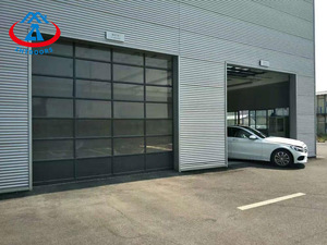 Porta del Garage Trasparente Personalizzata con Pannello in Vetro e Telaio in Alluminio - Product Image 3