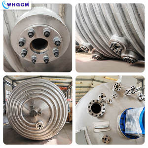 ASME CE EAC 14500L, наружный полутрубчатый резервуар для парового нагрева, химический реактор с двойным механическим уплотнением - Product Image 5