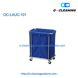 Carrello per Bucato Resistente <span class=keywords><strong>O</strong></span>-Cleaning con Ruote e Borsa Rimovibile, Organizzatore per Biancheria, Cesto Portabiancheria con Ruote - Product Image 3