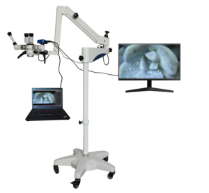 Buon portatile portatile Ent oftalmico dentale oftalmologia microscopio operatorio con la macchina fotografica <span class=keywords><strong>CCD</strong></span> adattatore - Product Image 2