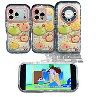 Coques de téléphone en silicone gel au design unique et original pour modèles 17 Pro Max, 17 Air, 16/15 Pro – Antichoc et protection intégrale