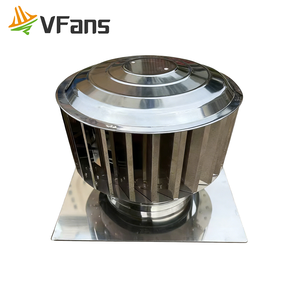 Ventilateur de toit automatique VFans 300-1000mm SS201 à économie d'énergie pour l'utilisation en usine, turbine de ventilation pour élevage de vaches et ferme avicole - Product Image 3