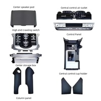 Kit de mise à niveau de la console intérieure YBJ pour Land Cruiser Prado 2010-2017 FJ150, mise à niveau vers le modèle 2018-2021 LC150