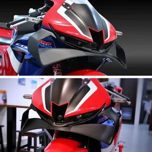 สำหรับรถมอเตอร์ไซค์ฮอนด้า CBR600RR CBR <span class=keywords><strong>600RR</strong></span> ปี 2020-2025 สปอยเลอร์ข้างแบบใหม่ ปีกแอโรไดนามิก วัสดุ ABS ช่วยลดแรงลม - Product Image 3