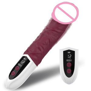 Vibratore Realistico in Silicone per <span class=keywords><strong>Donne</strong></span>, 12 Potenti Modalità di Vibrazione, Ricaricabile USB, 100% Impermeabile, per Clitoride e Punto G - Product Image 1