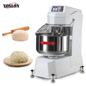 Yoslon Commercial 130L, 50kg Spiral Mixer Amasadora Bakery Bread Mixer Dough Mixer Machines/