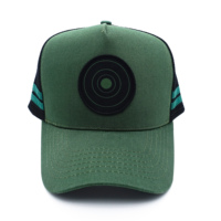 Chapeaux de camionneur personnalisés casquettes en maille patchs de broderie logo chapeaux Snapback adultes et enfants chapeaux de camionneur à rayures campagnardes