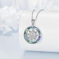 Collier Phénix en argent sterling 925, pendentif Phénix celtique en coquille d'ormeau, bijoux pour femmes