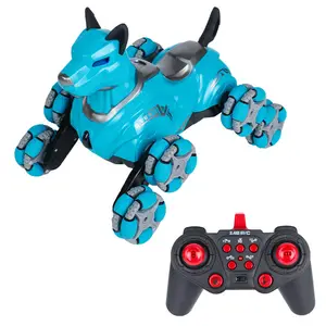 Remote Control Car Side Walk Drift Stunt 360 Regree Rotation Automatic Programming Dog Toy Eight Wheel Rc car