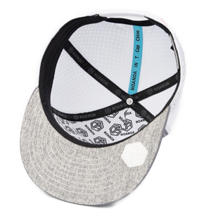 Noanoa Tùy Chỉnh Polyester Không Thấm Nước Vải Đục Thiết Kế <span class=keywords><strong>5</strong></span>-Bảng Điều Chỉnh Cao Hồ Sơ Chạy Ngoài Trời Snapback Cap <span class=keywords><strong>Hat</strong></span> - Product Image 6