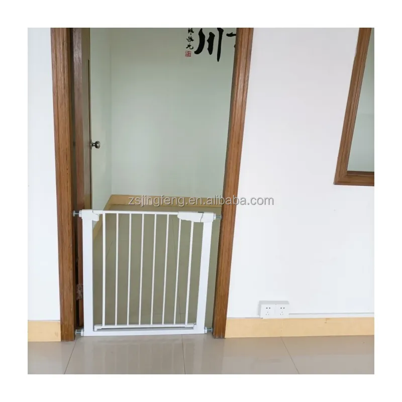 Easy Step Walk Auto Close And 90 Degree Fix PositiEasy Step Walk Auto Closon Extended Baby Simple Kids Gate Portable Safety Gate