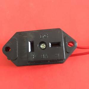 Enchufe tipo T de CC de 8A y 12V sin conexión a tierra, enchufe de plástico para accesorios de generador de gasolina BTL - Product Image 2