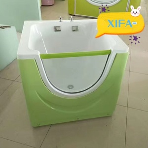 Bañera <span class=keywords><strong>de</strong></span> Hidromasaje Acrílica para Bebés <span class=keywords><strong>de</strong></span> Instalación en Esquina, Maximiza el Espacio en Guarderías Urbanas - Product Image 3