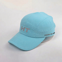 Casquettes de Sport Personnalisées à 5 Panneaux pour Hommes et Femmes, Séchage Rapide, Imperméables, Découpe Laser, Casquette de Baseball