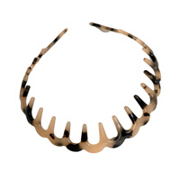 Nouveau bandeau pour cheveux en acétate rétro à imprimé léopard pour femmes, mode lavage du visage