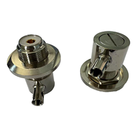 Connecteur UHF-KW3 RF Angle UHF Femelle Connecteur pour RG58 RG142