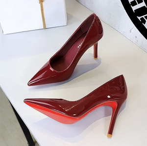 <span class=keywords><strong>Scarpe</strong></span> da donna a punta grande albero <span class=keywords><strong>scarpe</strong></span> <span class=keywords><strong>con</strong></span> Sole rosso tacchi alti per le donne e le signore - Product Image 3