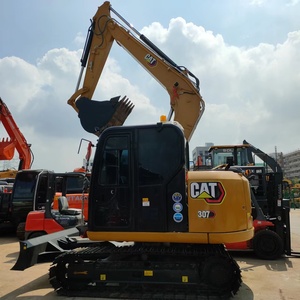 Mini-excavatrice de 7 tonnes pour sites d'excavation, modèle CAT 307E2, excavatrice sur chenilles d'occasion, excavatrice Caterpillar du Japon à vendre - Product Image 4