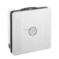 Table de Mahjong Automatique Portable et Pliable, Rechargeable par USB, avec Mélangeur Automatique de Cartes, Idéale pour le Divertissement en Extérieur/Intérieur