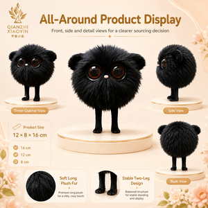 Peluche AI Black Elf Édition Limitée, yeux marrons, clonage vocal ChatGPT 69 langues, compagnon à mémoire longue durée pour enfants, 2.4G - Product Image 5
