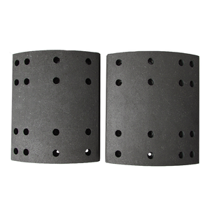 Système de freinage à <span class=keywords><strong>tambour</strong></span> pour essieu de remorque FUWA 16T, plaquettes de <span class=keywords><strong>frein</strong></span> FuHua 16T, garniture de bloc de <span class=keywords><strong>frein</strong></span> 4515 4515E 4551 WVA 19036 19037 - Product Image 2