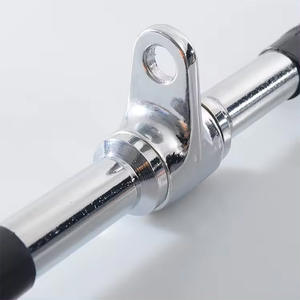 Mango de acero para gimnasio en casa, accesorio de cable de <span class=keywords><strong>barra</strong></span> extraíble ajustable multifuncional con agarre antideslizante - Product Image 4