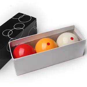 New Design 3 Colours Carom Billiard Balls SuitableためCarom Table Resin Standard 59.5ミリメートル品質ビリヤード3クッションボール