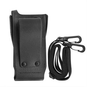 Étui de transport en cuir rigide PMLN5840A avec 3 passants de ceinture pivotants pour radio de signalisation pour Motorola Walkie Talkie PD4801E XPR7550E DGP8550E - Product Image 2