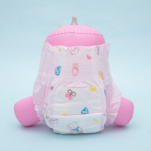 Pañales Desechables para Bebé, Diseño Nuevo, Estilo Pantalón, con Cinta Mágica, Prevención de Fugas 3D, Material de Algodón Suave y Transpirable - Product Image 5